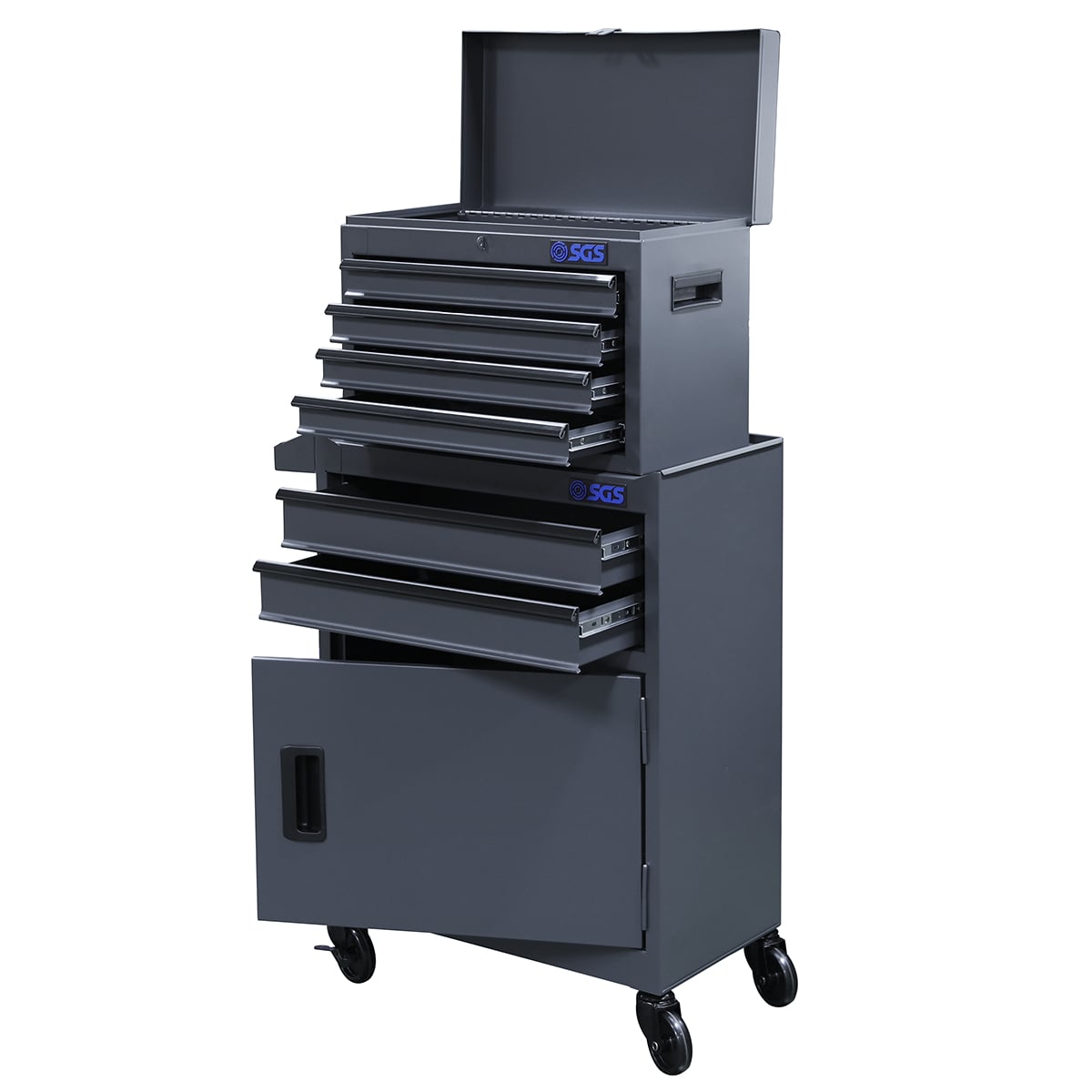 Mechanics 6 Drawer Tool Chest & Cabinet Grey